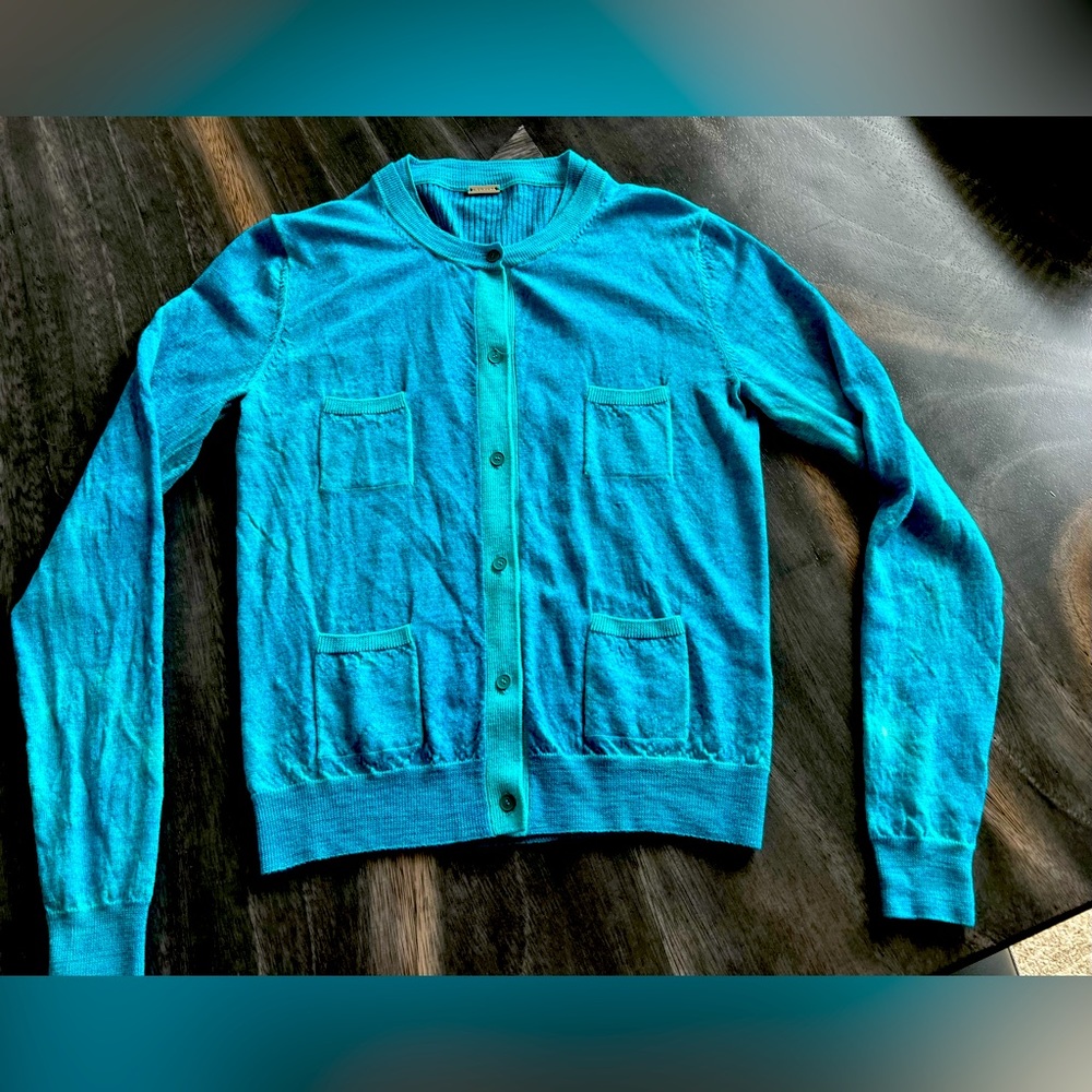 Elie Tahari XS/S Crew Cardigan